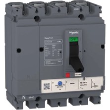 Schneider LV516312 CVS160B TM125D, 4P3D Devre Kesici