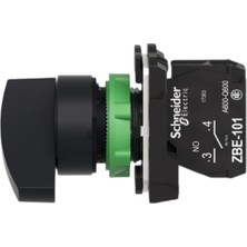Schneider XB5AJ21 Uzun Mandal Buton, 1 Na + 1 Na