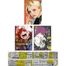 Gerekli Şeyler Yayıncılık Tokyo Gul 10-11-12. Ciltler Manga Seti + Özel Cetvel