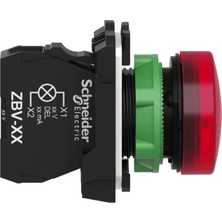 Schneider XB5AVB5 LED Sinyal Lambası, Sarı, 24V