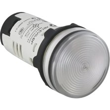 Schneider XB7EV07BP Beyaz Sinyal Lambası, 24V LED