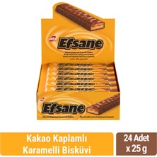 Bifa Efsane Kaplamalı Karamelli Bisküvi 25 gr x 24 Adet