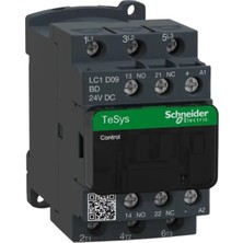 Schneider LC1D09BD Kontaktör, 4 Kw, 9A, 24 Vdc