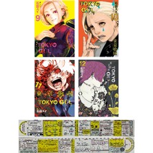 Gerekli Şeyler Yayıncılık Tokyo Gul 9-10-11-12. Ciltler Manga Seti + Özel Cetvel