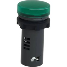 Schneider XA2EVM3LC Yeşil Sinyal Lambası, 220 Vac
