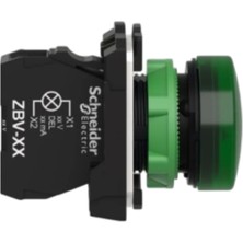 Schneider XB5AVM3 LED Sinyal Lambası, Yeşil, 220V