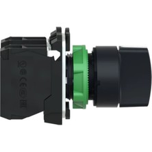 Schneider XB5AD33 Mandal Buton, Siyah, 1 Na + 1 Na