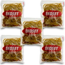 Ekoset Geniş Kalın Kauçuk Paket Ambalaj Kasa Lastiği 120 x 5 mm 500'LÜ
