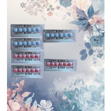 Zhuse Mavı Kob_ra 130_MG 6'lı x 3 Dizi ve Kırmızı Kobra 130_MG 6'lı x 3 Dizi Erkeklere Özel Her Iki Renkte Orjınal COBR_A130MG Performansa_destek Sertlestırıcı_li8 Süper Etki_gizlipakett