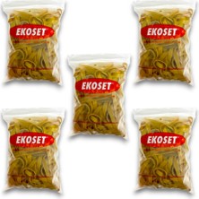 Ekoset Extra Kalın Geniş Kauçuk Paket Ambalaj Kasa Lastiği 130 x 10 mm 500'LÜ