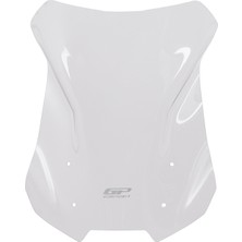 Universal GP Kompozit Honda NX 500 2025-2026 Uyumlu Ön Cam Şeffaf - 49 cm