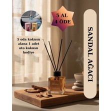 Misra Home 100ML Sandalağacı (Sandalwood)Kokusu Çubuklu Oda Kokusu Dolap Banyo Ev Oda Parfümü Oda Kokusu