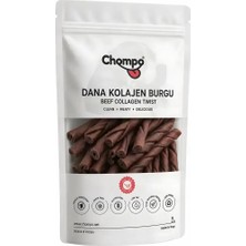 Chompo Dana Kolajen Burgu 100% Doğal Katkısız Köpek Ödül Maması 100 Gr