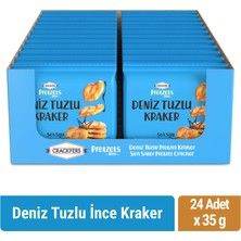 Crackfers Pretzel Deniz Tuzlu 35 gr x 24 Adet