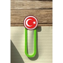 Elopya Türk Bayrağı Kitap Ayracı