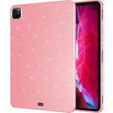 Zore iPad Pro 11 2018 Kılıf Dökülmeyen Simli Kamera Korumalı Darbe Önleyici Silikon Kcak