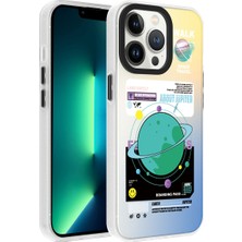 StilStoreTr iPhone 13 Pro Max Kılıf Vibe Desenli Kamera Yükseltili Mat Parmak Izi Tutmayan Silikon Stsr