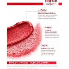 Sefa Ticaret Red Dragon Bubble Clay Yüz Maskesi | Tazelenme Parlaklık Nemli ve Ipeksi Köpüren Yüz Maskesi 100 ml | Cildi Besleyici
