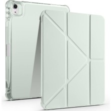 Butam Bilişim iPad Air 11 2024 Kılıf Kalem Bölmeli Uyku Modlu Yatay ve Dikey Standlı Katlanır Btbm