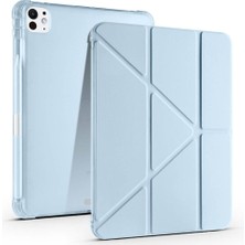 Alan Tech iPad Pro 11 2024 Kılıf Kalem Bölmeli Uyku Modlu Yatay ve Dikey Standlı Katlanır Alt