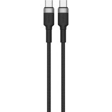 Sefa Ticaret XCC8709 X-Sharkspeed Type C 1.2 Metre Hızlı Şarj Kablosu 65 W Siyah