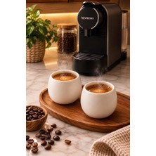 Bonelegant Origin Lungo & Double Espresso Kahve  Fincan & Bardak Seti 160CC