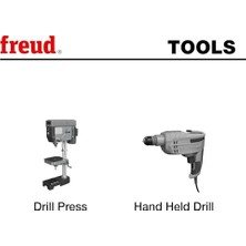 Sefa Ticaret Freud PB-007 Hassas Makas, 2,5 cm x 1,9 cm Şaft, Tırtıklı Kenar, Forstner Matkap Ucu, Çok Renkli
