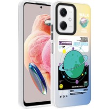 Goocamp Xiaomi Redmi Note 12 4g Kılıf Vibe Desenli Kamera Yükseltili Mat Parmak Izi Tutmayan Silikon Gcmp