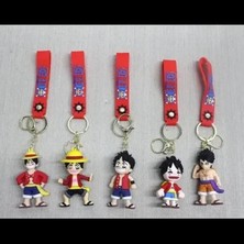 Marsilyan Luffy Silikon Anahtarlık