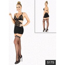 Aria's Closet Arias Closet Likralı Saten Babydoll