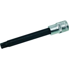 Sefa Ticaret 1114064210 M 10 1/2" On Iki Köşe Lokmalı Bits Uç Uzun Boy (140 Mm), Krom, M10