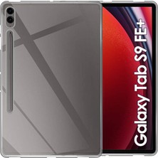 Galaxy Tab S9 Fe Plus Kılıf Tam Uyumlu Kamera Korumalı Darbe Önleyici Silikon Case 4u