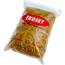 Ekoset Kauçuk Paket Ambalaj Kasa Para Lastiği 120 mm 1 kg