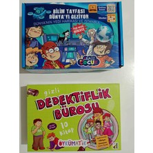 Analiz Yayınları Bilim Tayfası Dünyayı Geziyor ve Dedektiflik Bürosu Hikaye Seti 3 ve 4. Sınıflar Için
