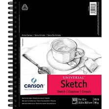 Sefa Ticaret Artist Series Universal Skizzenblock 0 9" x 12" 0