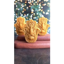 Sefa Ticaret Balmumu Mum (1 Adet) Bereket Eli Hamse Doğal Petek Bal Mumu Mum Beeswax Candle