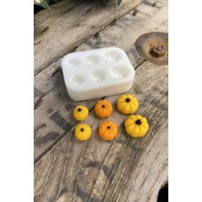 Sefa Ticaret Kabak Mini Altılı Mum Kalıbı (Silikon)