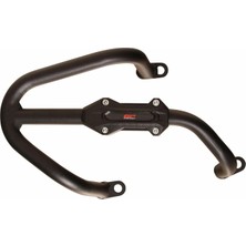 GP Kompozit Honda PCX 125 2021-2026 Uyumlu Egzoz Koruma Demiri Siyah