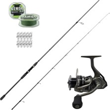 Okuma Acuador 3000 - Remixon Double Black 240CM Spin Olta Seti