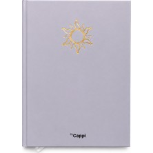 Mars Kırtasiye ve Oyuncak Pastel Sert Kapaklı Çizgili Defter – Gold Baskılı Tasarım Sticker Hediyeli