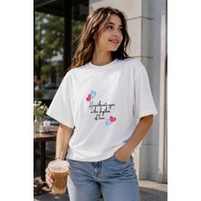 BarsDepo Heartbeats Baskılı Tişört, Premıum Kalite Unisex Çocuk / Yetişkin
