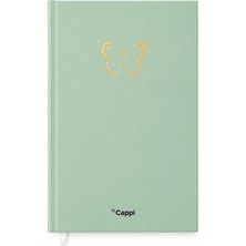 Mars Kırtasiye ve Oyuncak Pastel Sert Kapaklı Çizgili Defter – Gold Baskılı Tasarım Sticker Hediyeli