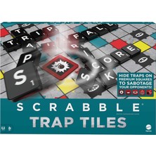 Sefa Ticaret Scrabble Trap Tiles Aile Boyu Kutu Oyunu, Genç Yetişkinler Veya Ailelerin Oyun Gecesi Için Hediye, 10 Yaş ve Üzeri HMD14
