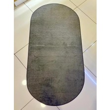 Jakar Antrasit Oval Yolluk/paspas 75X150CM