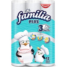 Sefa Ticaret Plus 3 Katlı 12'li Kağıt Havlu (1 x 12 Adet)
