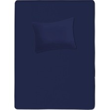 Lief Home %100 Pamuklu Bebek Aparalı Çarşaf 115X150 + Bebek Yastık Kılıfı 35X45