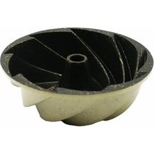 Sefa Ticaret Rüzgar Gülü Model Döküm Kek Kalıbı – Göbekli Bundt – 24 cm Çap, 9 cm Derinlik – Yapışmaz Kaplama