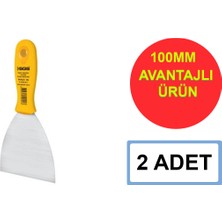 Sgs Spatula Paslanmaz Çelik 100 mm (2 Adet)