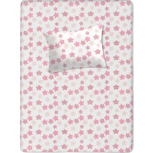 Lief Home %100 Pamuklu Bebek Lastikli Çarşaf 70X130+20 | Bebek Yastık Kılıfı 35X45