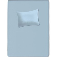 Lief Home %100 Pamuklu Bebek Lastikli Çarşaf 70X130+20 | Bebek Yastık Kılıfı 35X45